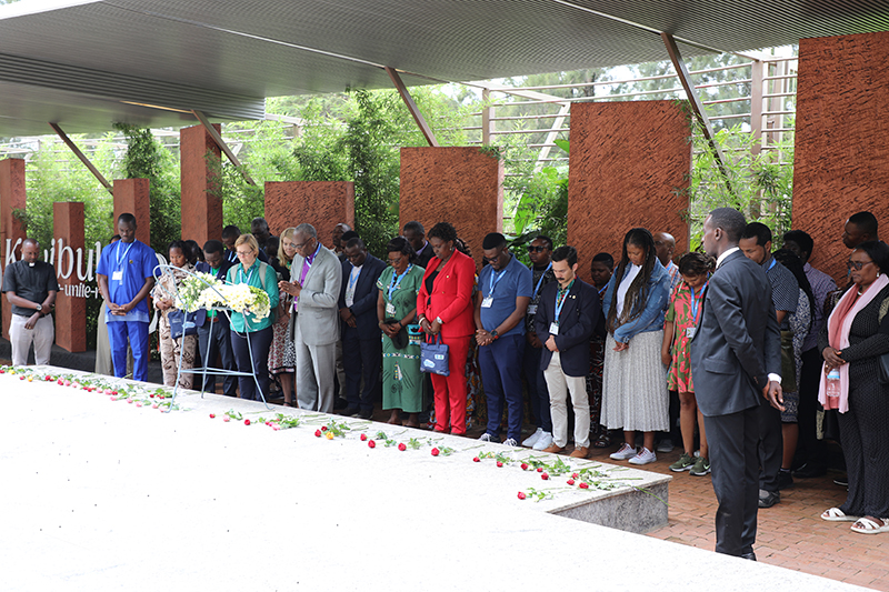 Kigale Genocide Memorial The conference theme is “Inspired by Hope to Thriving Churches” Photo LWF Erick Kinyanguli, Conne Boshielo (9)